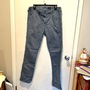 AG Blue/Gray The Everett Slim Straight Chino 34x32. NWOT
